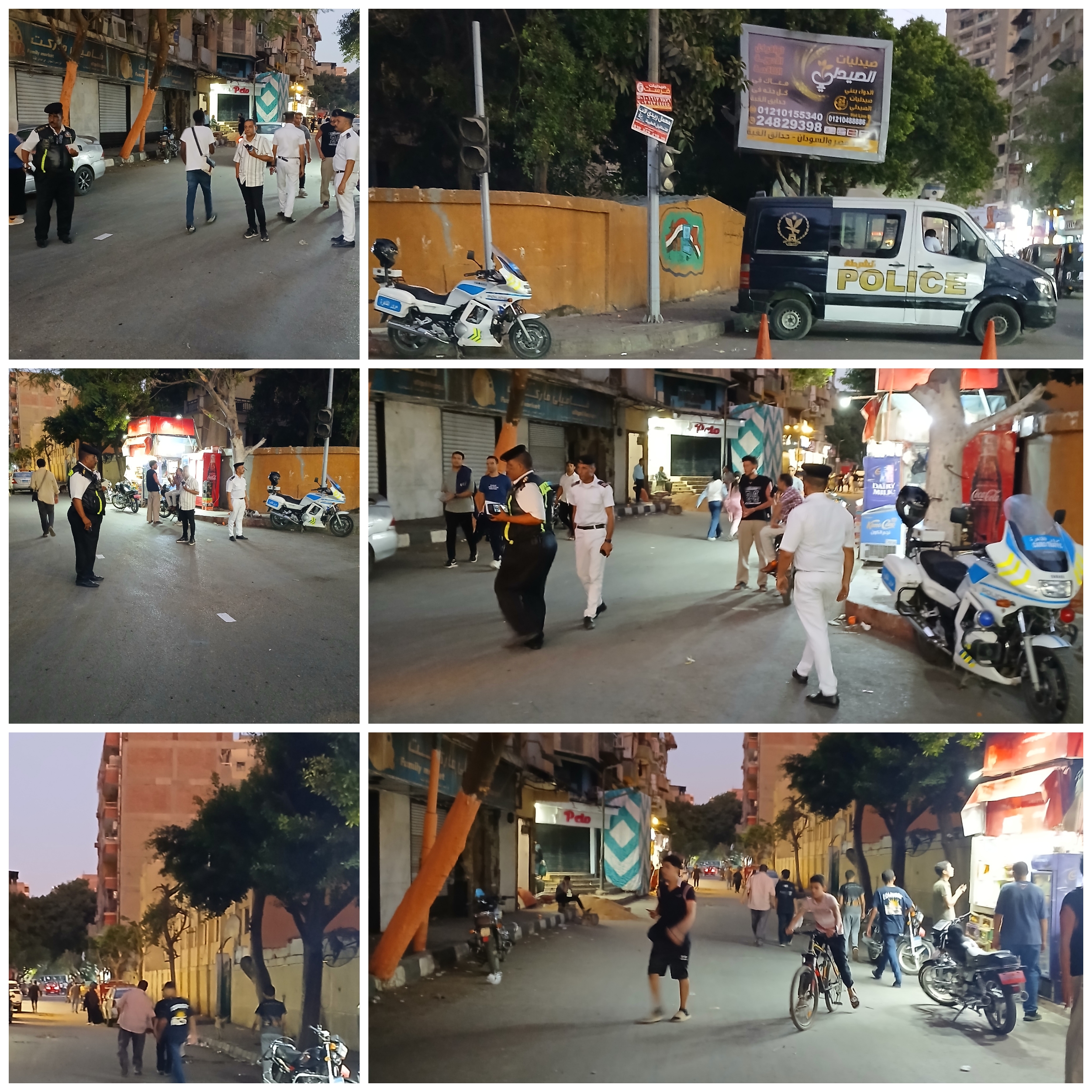 إستمرار فرض الإنضباط بحدائق القبة