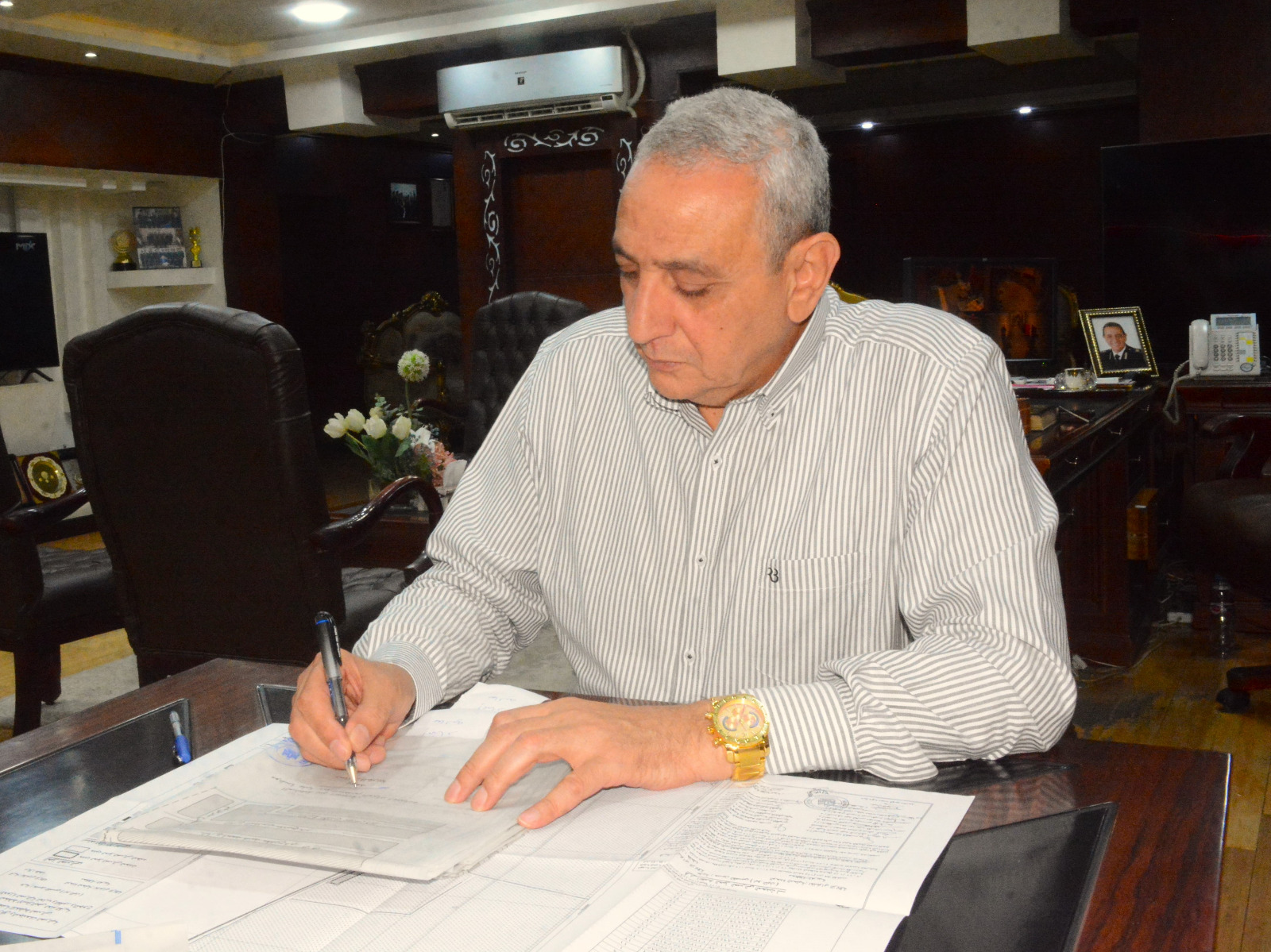 محافظ الغربية يعتمد الأحوزة العمرانية الجديدة 