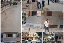 حملات مستمرة ومكثفة لإزالة الحواجز الحديدية بنطاق حي الأميرية