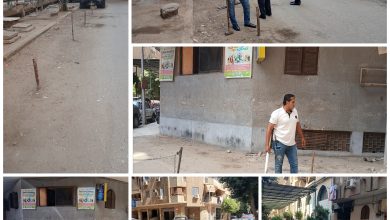 حملات مستمرة ومكثفة لإزالة الحواجز الحديدية بنطاق حي الأميرية