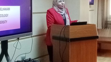 الدكتورة فايزة عبدالحكم مديرآ لمستشفى الزهراء الجامعي