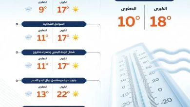 طقس الثلاثاء 20 يناير