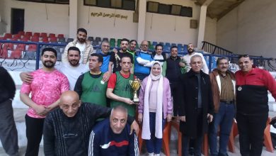 يوم رياضي مميز للعاملين بالتأمين الصحي بالقليوبية